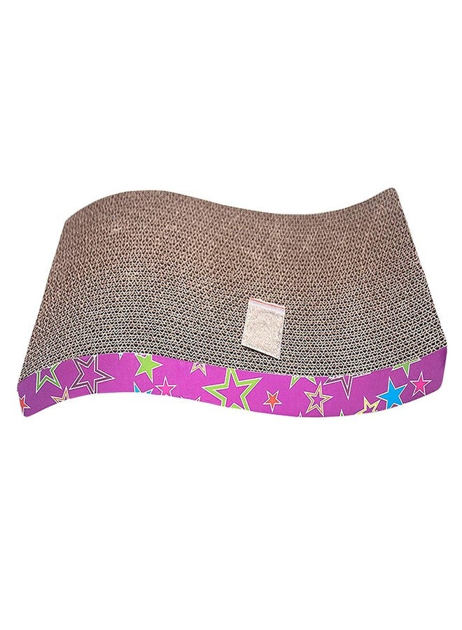 Pups&Pets خدش للقطط من الورق المقوى بحجم جامبو من Pups&Pets بتصميم على شكل حرف S ونعناع بري - Image 2